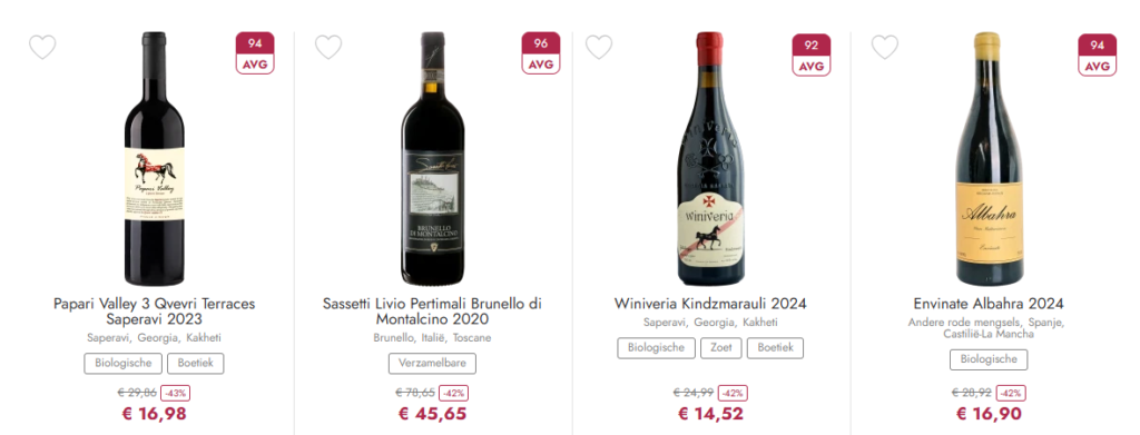 Kortingen bij 8Wines