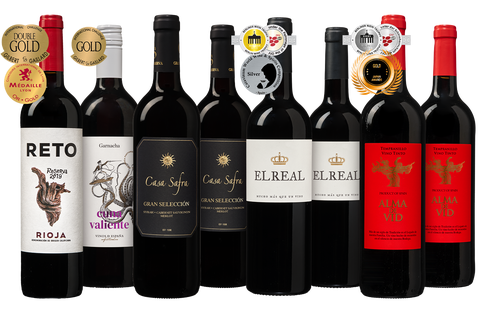 Wijnvoordeel wijnpakket Spanje rood