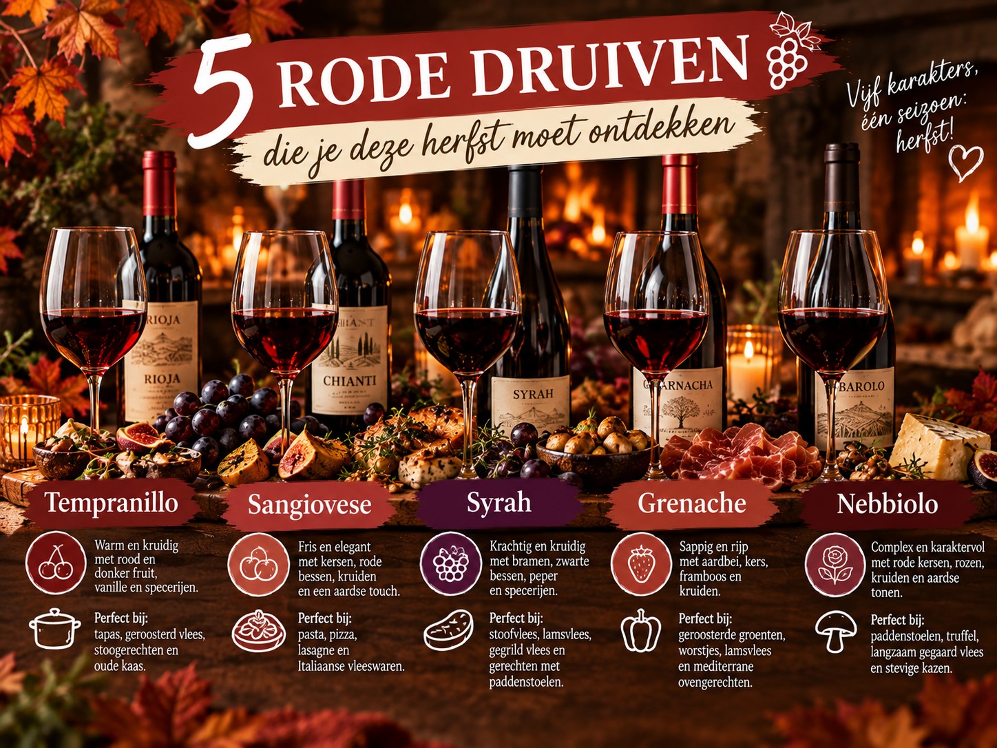 rode druiven die je deze herfst moet ontdekken