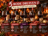 Rode druiven die je deze herfst moet ontdekken
